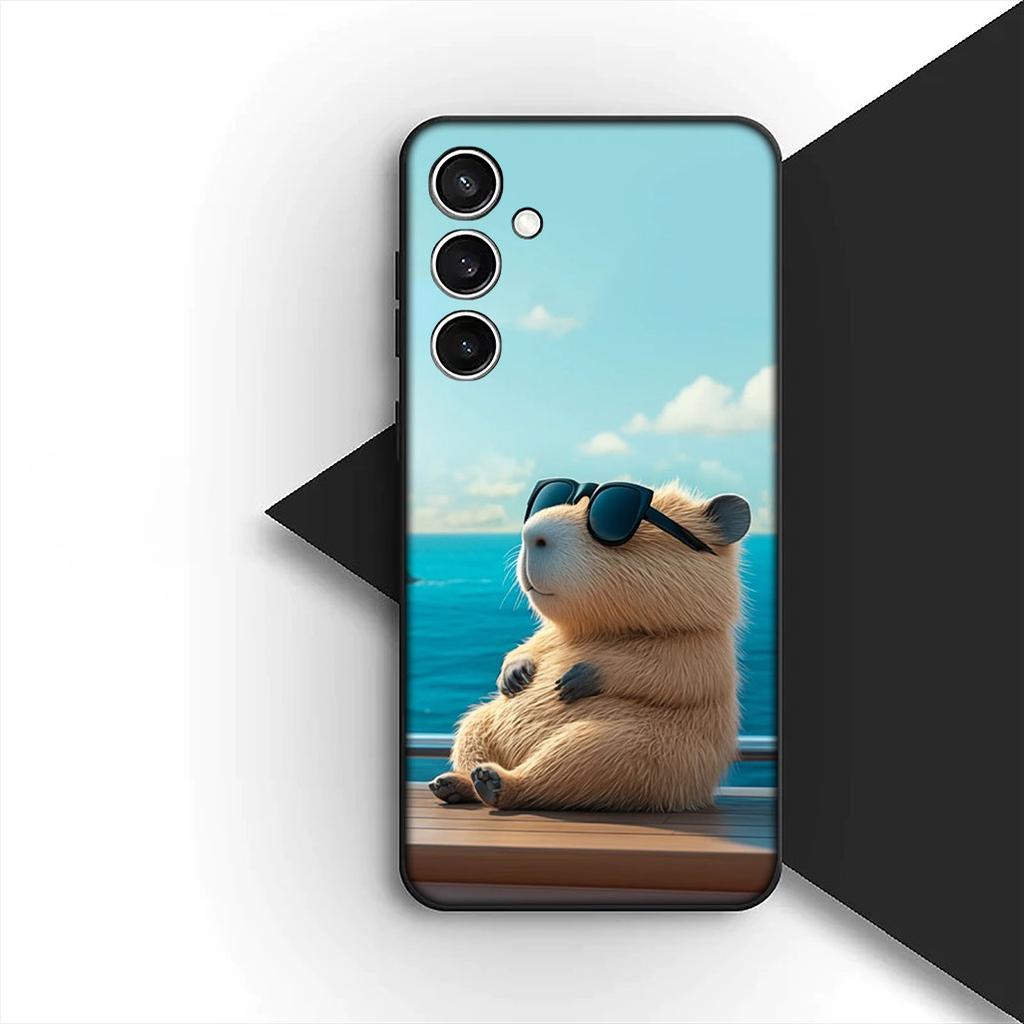 Comics Capybaras Wallpaper Phone Case for OPPO A80 A18 A16 A40 A17 A15 A38 A78 A79 A54 A57 A12 A60 4G 5G Protective Cover