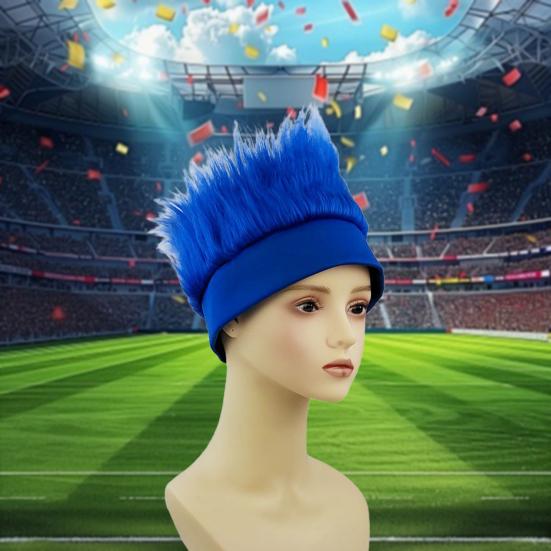 Волосатый костюм повязка на голову пустой верхний дизайн повязка на голову парик декор эластичный мягкий головной убор веер аксессуар для волос
