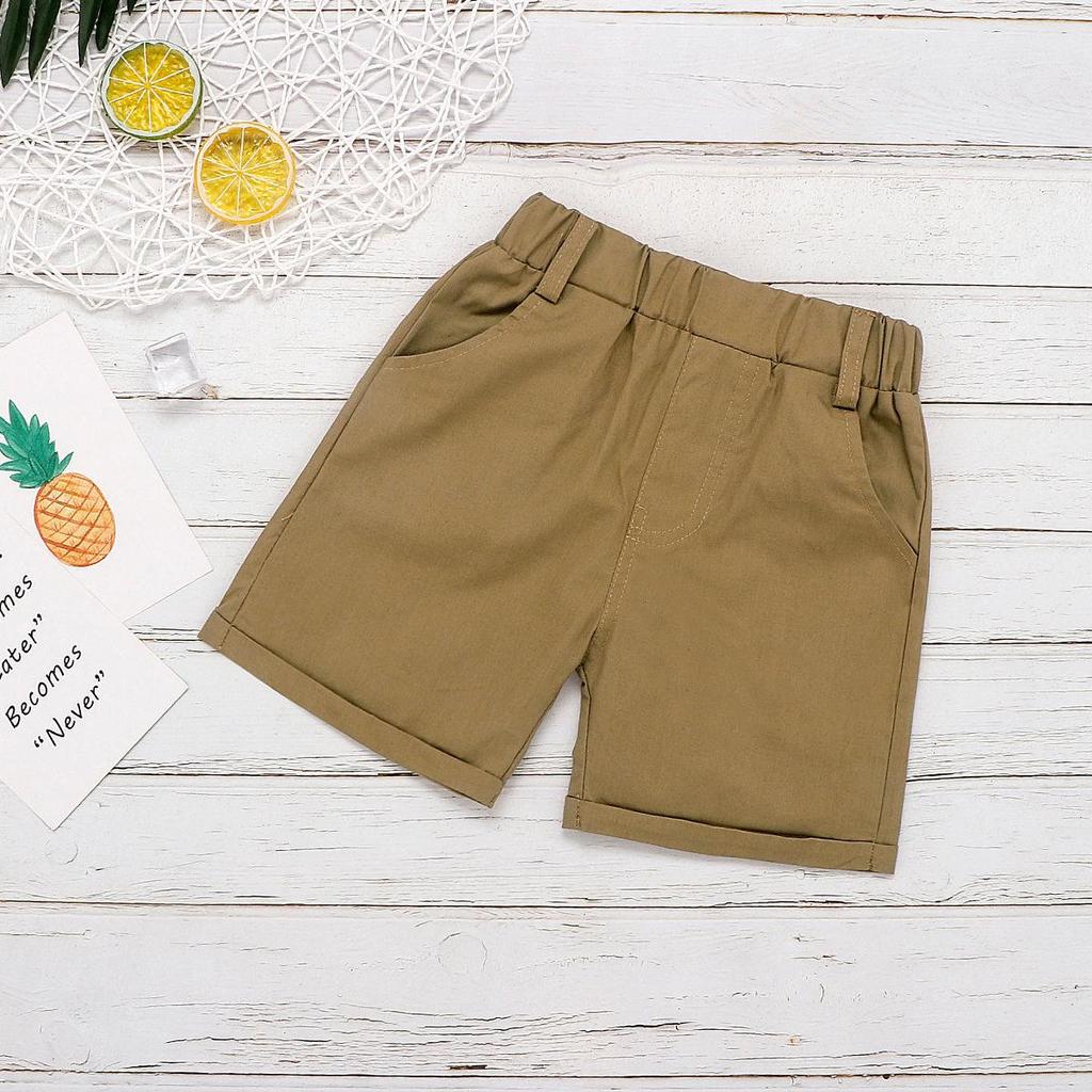 Детский комплект с короткими рукавами для детей от 0 до 5 лет, летняя новая рубашка с рисунком для мальчиков, повседневные шорты, комплект из двух предметов, милая детская одежда