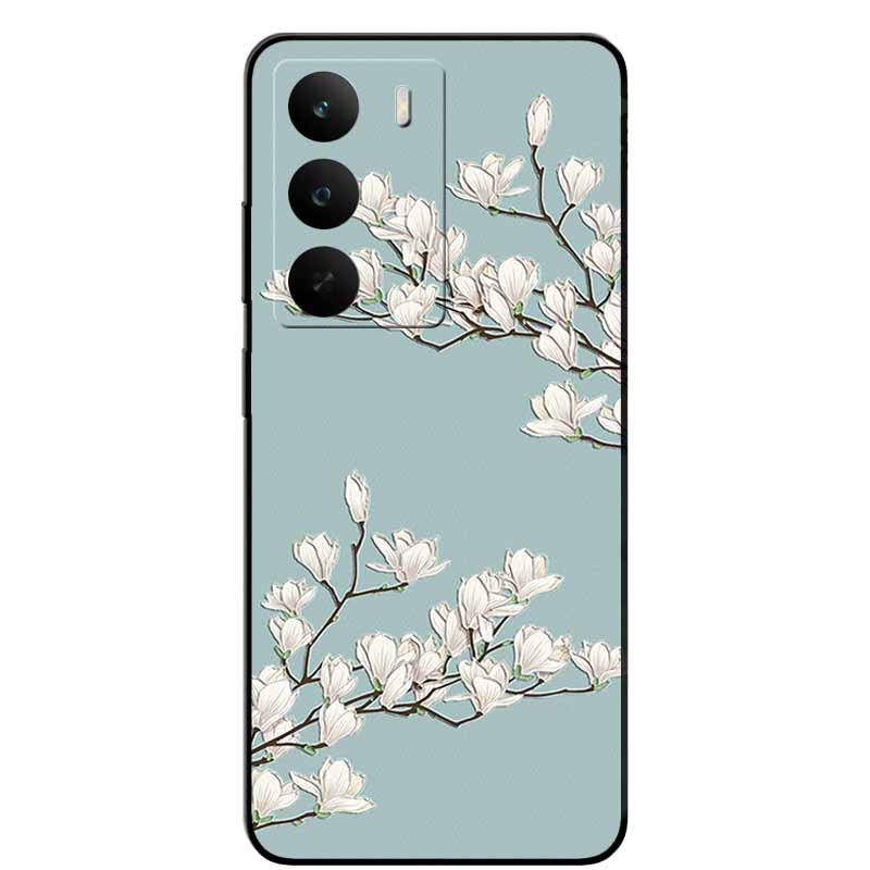 3D Чехлы с тиснением цветов Для Realme C71 4G Рельефное тиснение Мягкий силиконовый чехол Для RealmeC71 6.67" Рельефное тиснение Fundas RealmeC71 4G