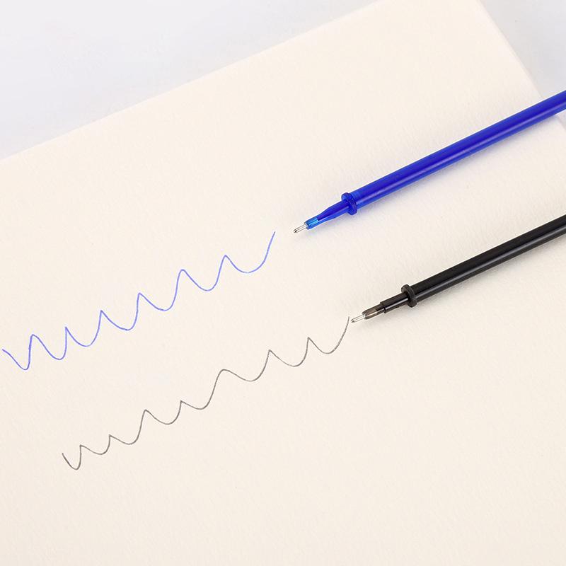 10/20Pcs 0.5mm Ink Gel Pen Erasable Refill Rod Erasable Pen Washable Handle School Writing Stationery Pen Refills