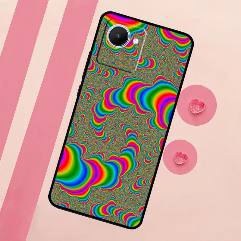 Винтажный Чехол-Украшение Для Realme C67 C75 C63 C61 C71 C55 C51 C65 C53 10 11 12 13 14 15 Pro Plus GT6 GT7 Pro