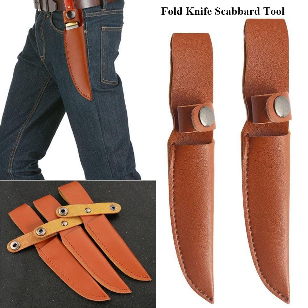 Карманный охотничий нож, чехол, кобура, чехол с петлей для ремня, складной нож, инструмент для лагеря, переноска на открытом воздухе, чехол для фонарика