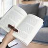 Деревянная закладка-держатель для страниц для кошек, собак, из грецкого ореха, для чтения одной рукой, портативный зажим для книг, подарок ручной работы для книголюбов