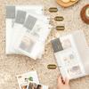 Photo Album Multiple Uses Dustproof Waterproof High Clarity Space-saving Photo Storage Transparent Pages Photo Card Collection Book Home Decor