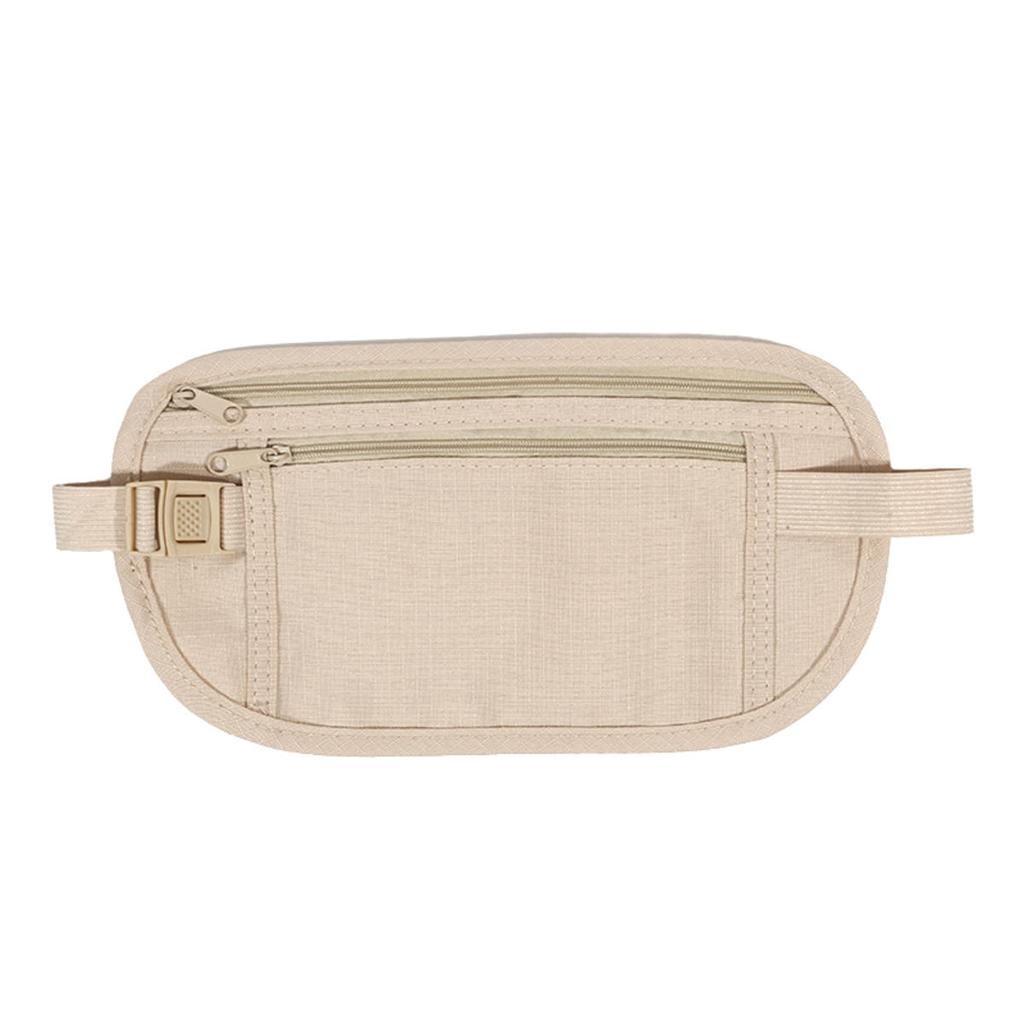 Невидимые дорожные поясные сумки, плотно прилегающая поясная сумка для паспорта, денег, поясная сумка, скрытый защитный кошелек, повседневная сумка для мужчин и женщин