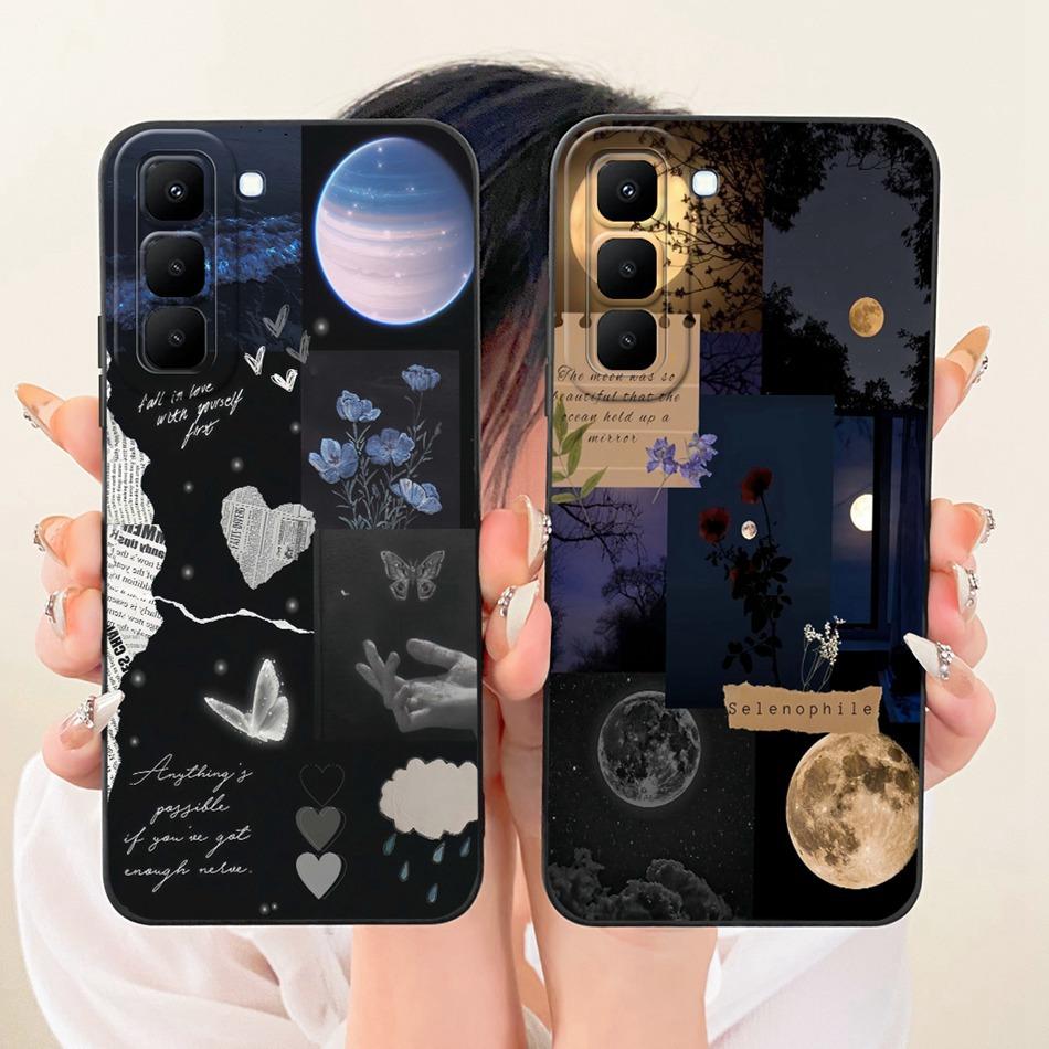 For Infinix Hot 70 X6895 2026 Fashion Dusk Beach Painting Phone Case For Infinix Hot70 Soft Silicone Covers Bumpers