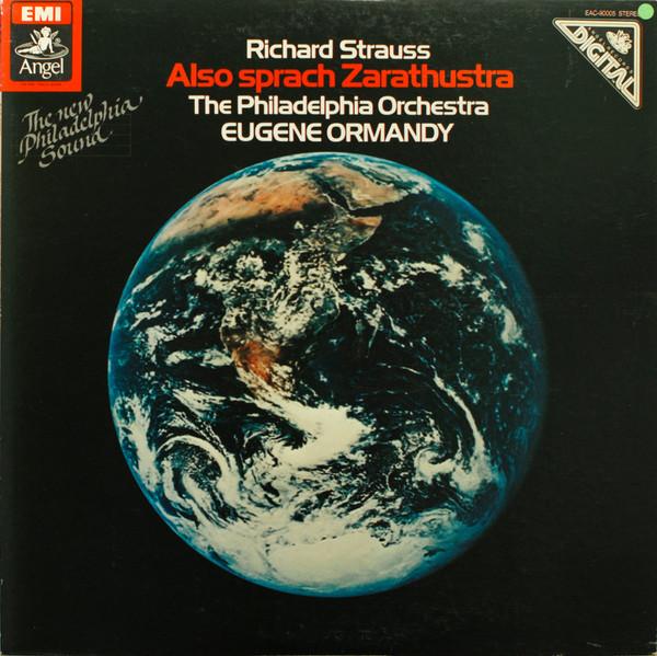 LP Пластинка ЮДЖИН ОРМАНДИ, ФИЛАДЕЛЬФИЙСКИЙ ОРКЕСТР - Рихард Штраус: Так говорил Заратустра EAC90005 ANGEL 1980 Япония Классика