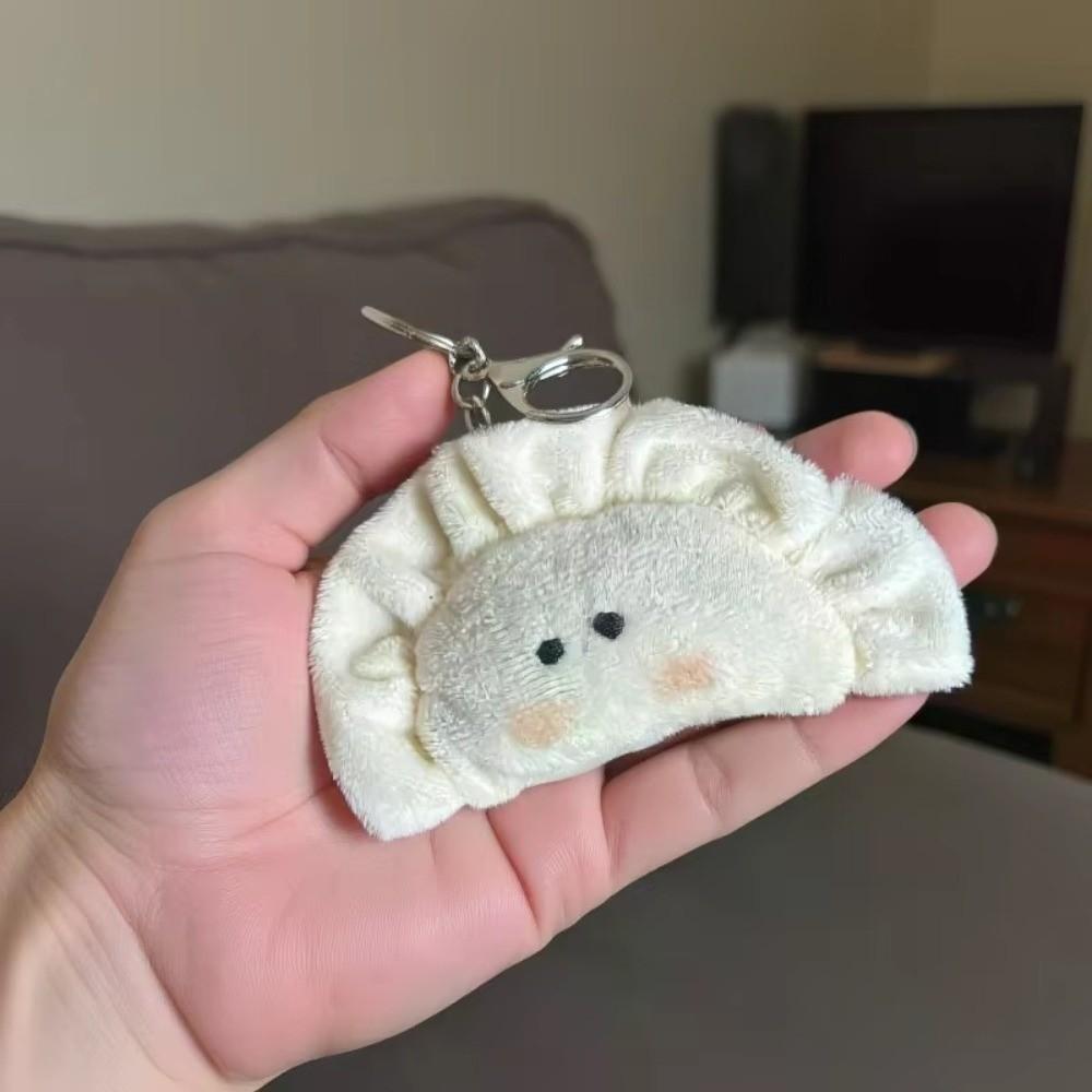 Plush Toys Plush Dumpling Keychain Soft Key Holders New Bag Charm For Boy Girl