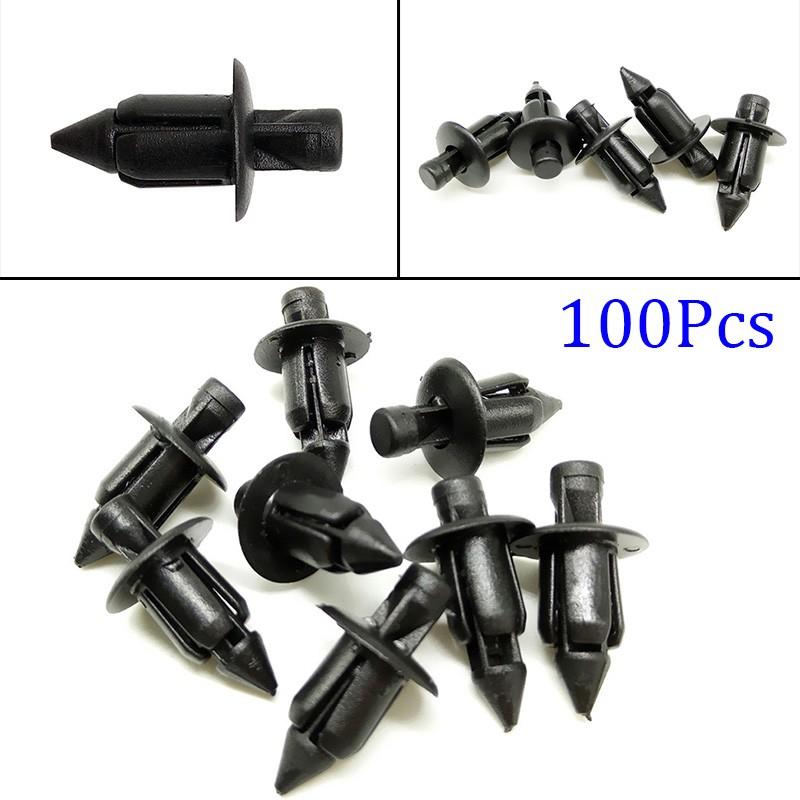 Replacement Fastener Clips 100pcs Parts Plastic Motorcycle Fairing Practical