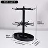 Rotatable Multi Tier Jewelry Display Stand For Earrings Rings Watches And Accessories Organizer Rack