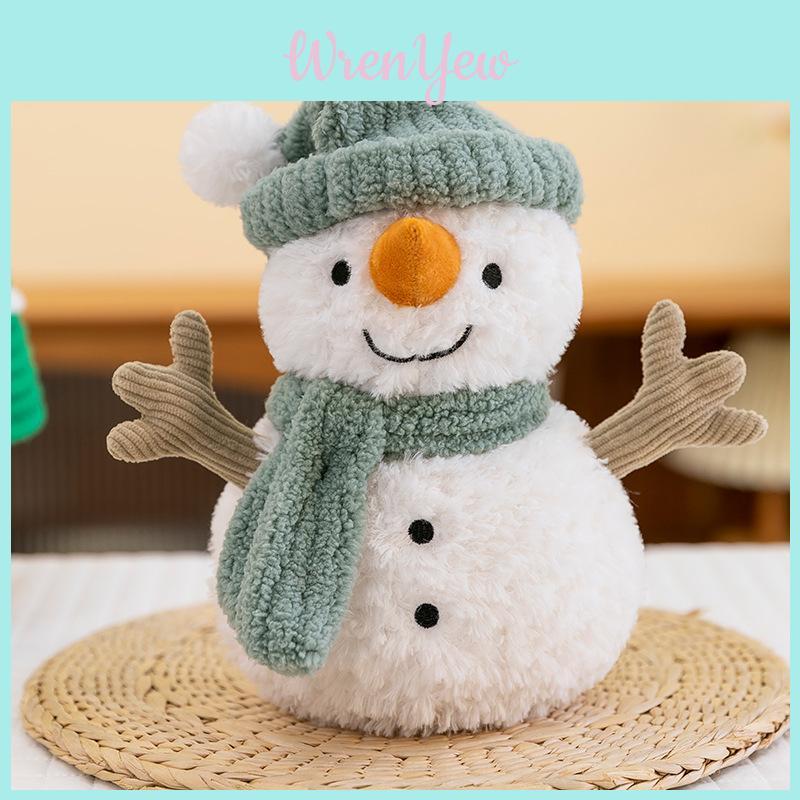 Cute Sami Snowman Plush Doll Super Soft Stuffed Toy In Two Lovely Styles For Play
