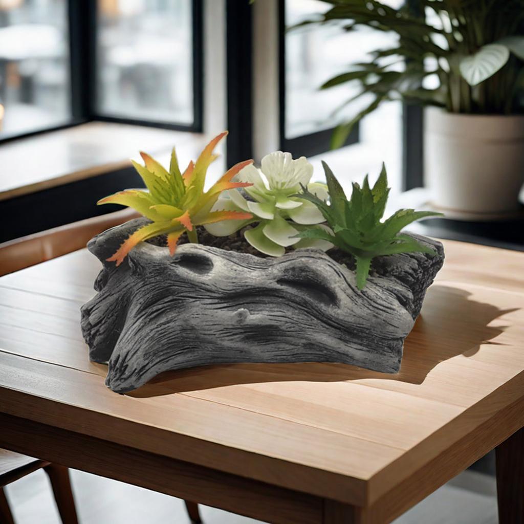 Цветочный горшок Садовый горшок для суккулентов Кашпо для кактусов Кашпо для ствола суккулентов Горшки для пней Горшки для корней деревьев Горшки для пней