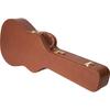 KC Classical Guitar Hard Case Leather with G-130 (brown Lock)
