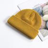 Elastic Vintage Dome Hat Brimless Bonnet Beanies Hip-Hop Knitted Cap  for Boy Girls