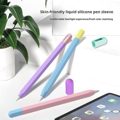 Чехол для карандаша USB C, ультратонкий силиконовый чехол, емкостный защитный чехол для карандаша для Apple Pencil 3-го поколения