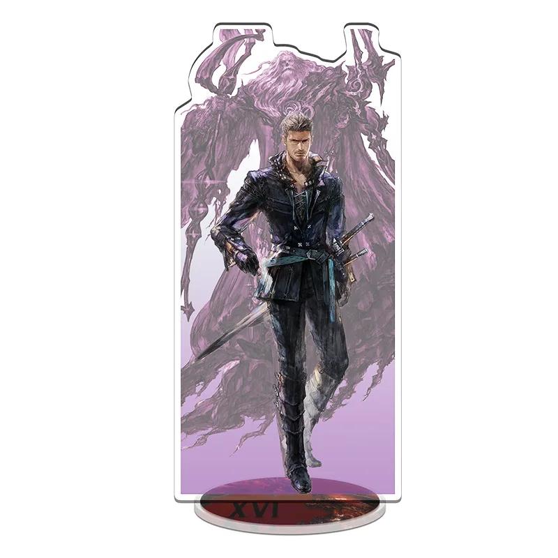 16см Фэнтези Игра Периферия КЛАЙВ-РОЗФИЛД Акриловые Стенды с Персонажами Карточные Подарки для Мальчиков Коллекция Украшение Игрушки Куклы