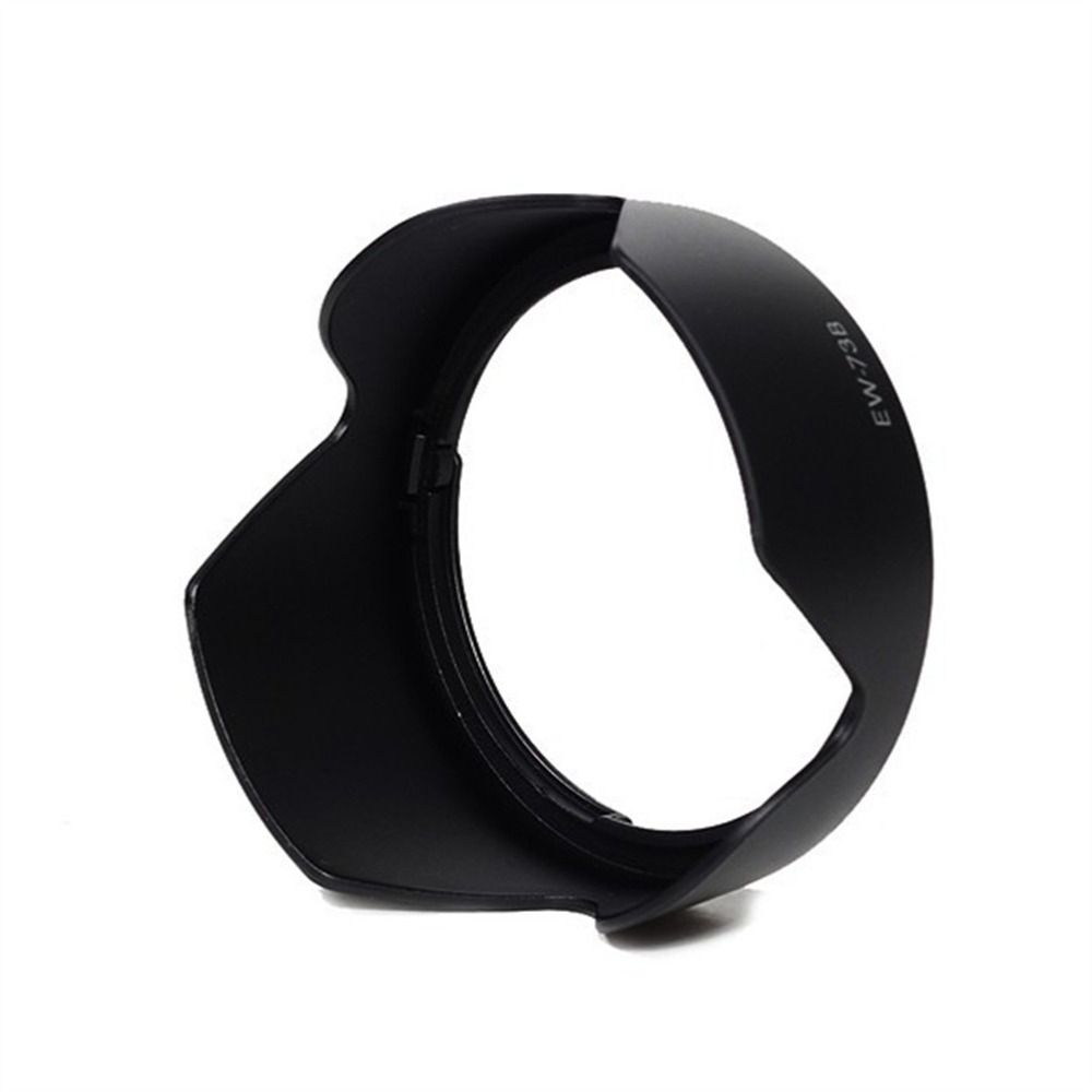 Черная защитная бленда объектива для Canon 60D 70D 600D 17-85 18-135 Аксессуары для камер