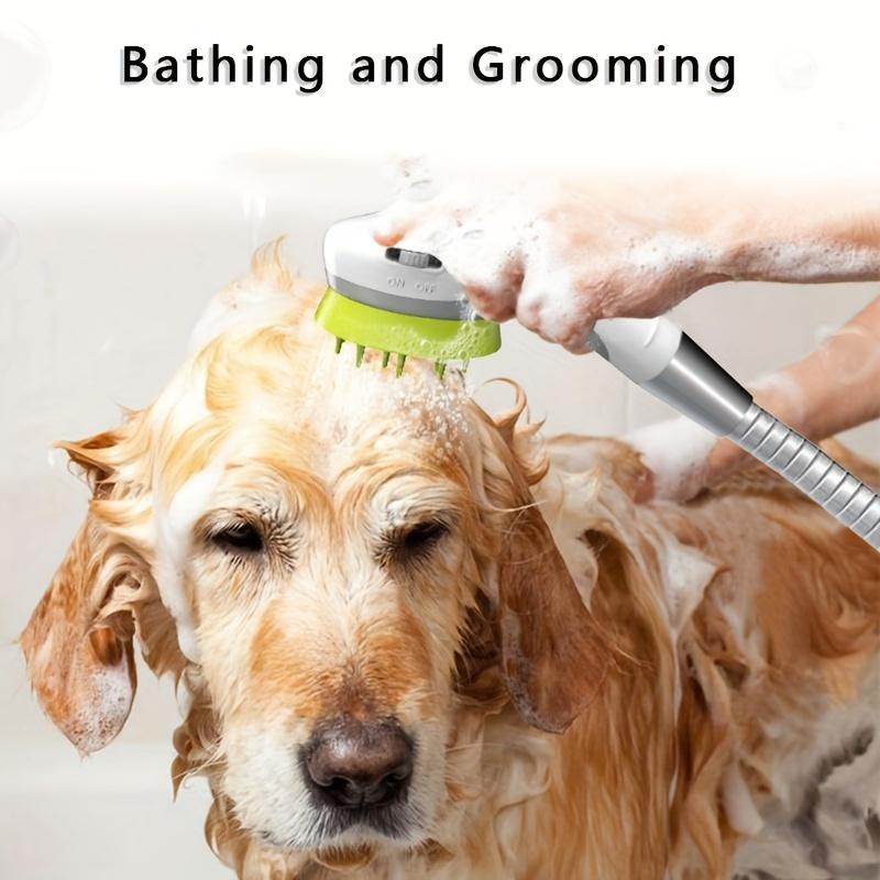 1 шт. Спрей для купания питомцев, душевая лейка, массажная щетка-перчатка для собак, товары для купания, оптовая продажа зоотоваров, аксессуары для собак