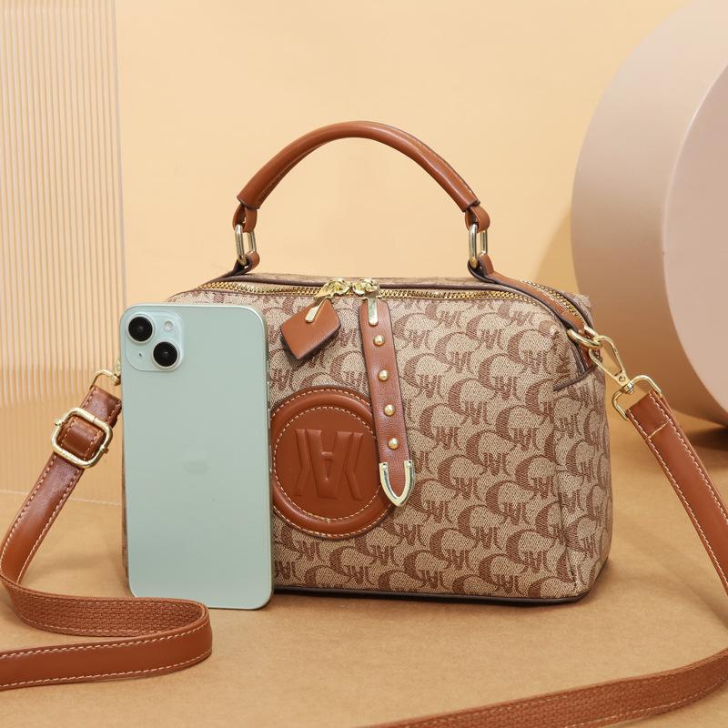 Сумки большой вместимости женские 2025 новая мода женские сумки нишевые высококлассные на одно плечо сумки-мессенджеры маленькие квадратные сумки портативные трендовые