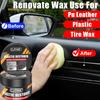 Car Plastic Restorer Back To Black Gloss Car Cleaning Products Plastic Leather Restore Auto Polish And Repair Coating Renovator