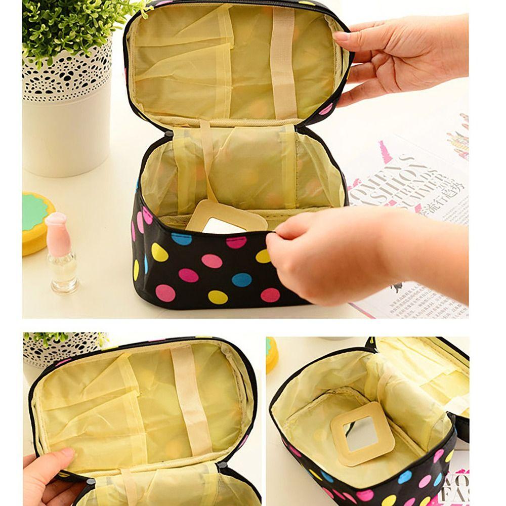 Водонепроницаемая дорожная косметичка с зеркалом, туалетная сумка, удобная косметичка для улицы