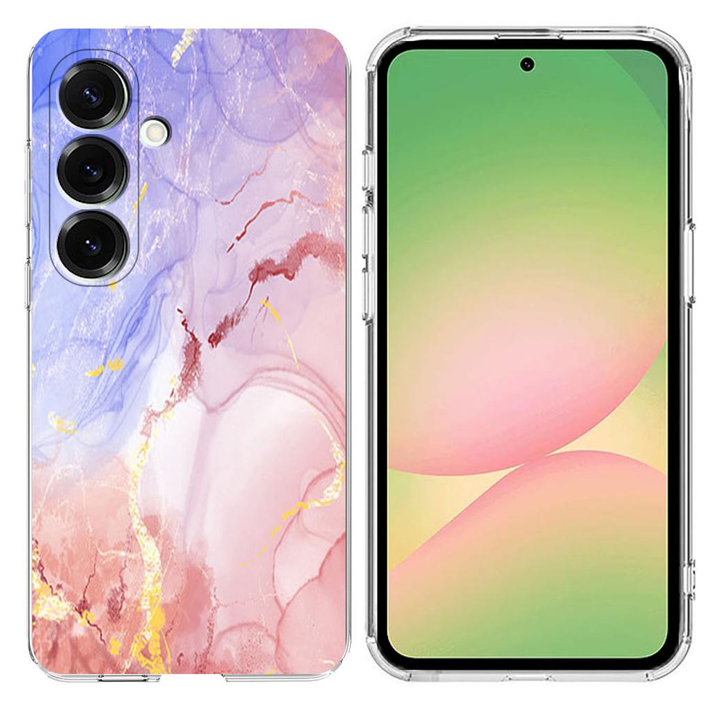 For Samsung Galaxy A56 5G Case Marble Pattern Printing Soft TPU Phone Cover