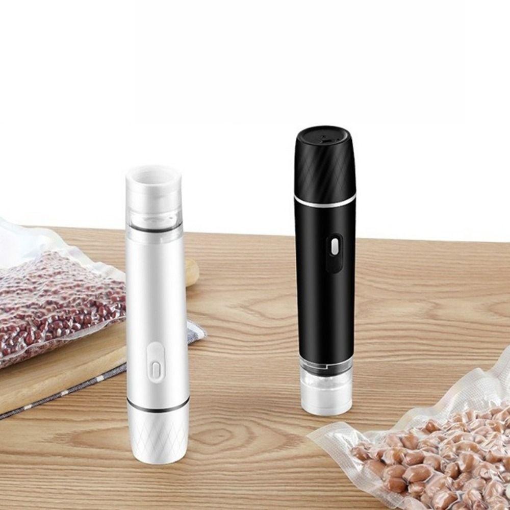 Мини-автоматический вакуумный упаковщик Ручной электрический вакуумный упаковщик Портативный вакуумный запайщик для путешествий