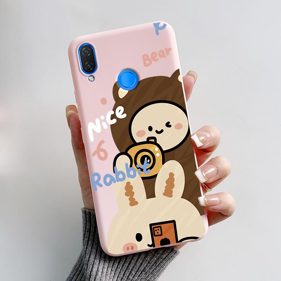 Чехол для Huawei Nova 3i INE-LX1 INE-LX2 Чехол с пандами Мягкий силиконовый чехол для телефона Для Huawei P Smart Plus 2018 Nova3i Fundas Бампер