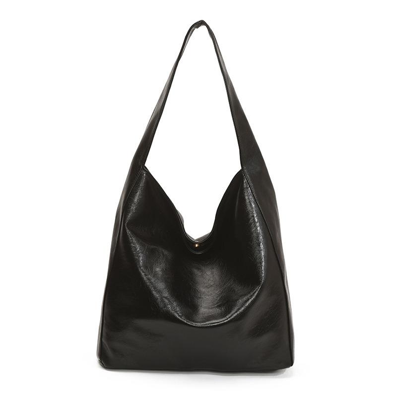 Вместительная женская новая модная и простая портативная наплечная сумка под мышкой, для поездок на работу, универсальная сумка-тоут