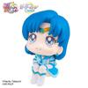 Lucup Movie Version Moon Eternal Sailor Mercury Complete Figure "Sailor Cosmos"