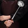 Handle Lengthened Kitchen Tools Stainless Steel Wok Shovel Soup Scoop Ladle Cooking Spoon Spatula