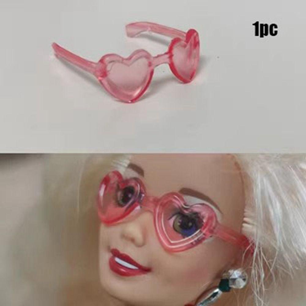 Multi-Styles Doll Mini Eyeglasses Fashion Cute Headband Dollhouse Tableware 30cm 1/6 Dolls