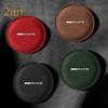AABIG1 Leather Car Water Cup Pad Non-slip Coaster Accessories Stickers For Mercedes Benz A300 A200 CLK CLA A180 E220 A300 S300 S350