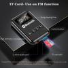 Bluetooth Receiver Transmitter Bluetooth 5.0 Wireless Adapter 3.5mm Jack AUX FM Car Kit Handsfree Call & Mic For PC TV Speaker