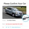 2x для Chevrolet Cobalt MK2 Ravon R4 2012 ~ 2022 резиновая полоска, сменная щетка для передних стеклоочистителей, лобовое стекло автомобиля