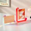 6/7-Inch Floating Photo Frame DIY Double-sided Horizontal Vertical Neon Acrylic Home Office Desktop Standing Decorative Picture Display Frame