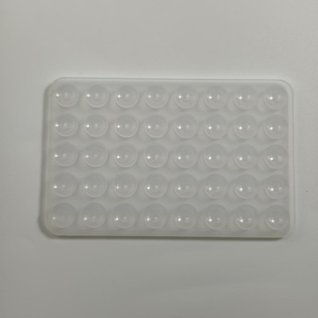 Силиконовый присосочный держатель для телефона, Нескользящая клейкая подставка для селфи и видео, Липкий держатель для мобильных телефонов — Светло-розовый