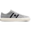 Converse One Star Academy Pro Suede Totally Neutral Черные кроссовки унисекс Серая цапля A07619C