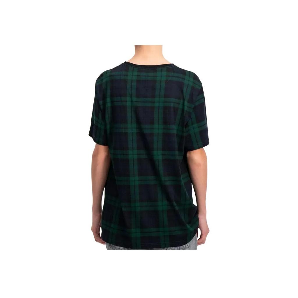 Polo Ralph Lauren Футболка Ss23 Повседневная С принтом Круглый вырез Короткий рукав Детские топы Темно-зеленый 323920643-001