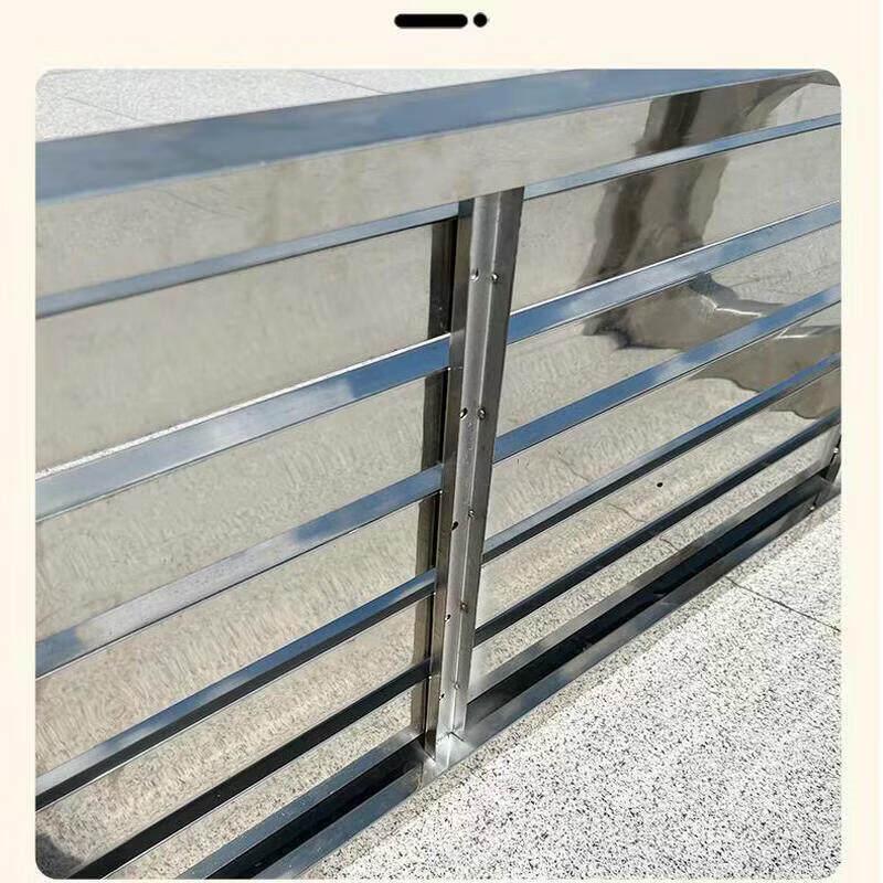 Jun Ding Ying 201 Stainless Steel Outdoor Park Bench