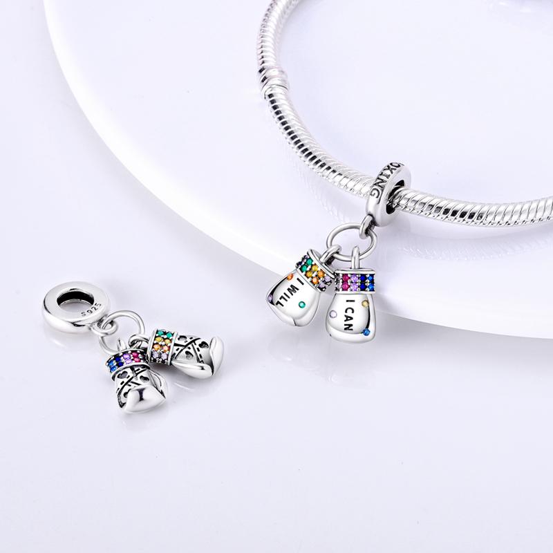 Charms Plata De Ley 925 Sun Moon Star Clip Charms Girl With Moon Pangolin Beads Fits Women Anniversary Jewelry Charm