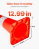 VEVOR Safety Cones, 10PCS 28\" Traffic Cones, PVC Orange Construction Cones