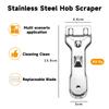 1 шт. многофункциональный скребок для чистки керамической плиты с 5 лезвиями или 10 лезвиями для чистки духовки