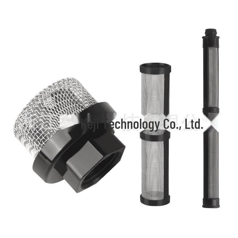 Комплект безвоздушного распылителя высокого давления: Форсунка, седло «утконос», труба, фильтр распылителя, удлинительный стержень.