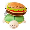 Stuffed Turtle Transform Hamburger Soft Turtle Plush Doll Flip Sides Plush Doll  Girls