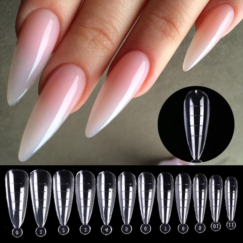 UV Acrylic Gel Manicure Tools Nail Dual Form Nail Mold False Nail Tips Fake Nails Extension