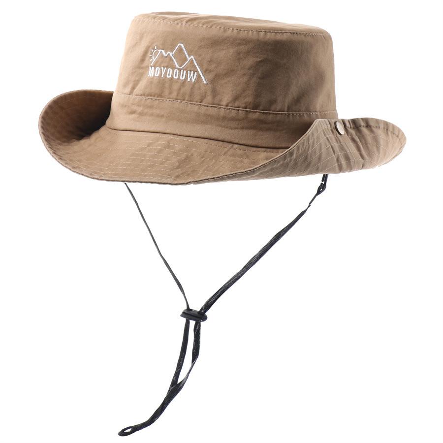 New cotton bucket hat men and women outdoor visor travel hiking hat casual hat