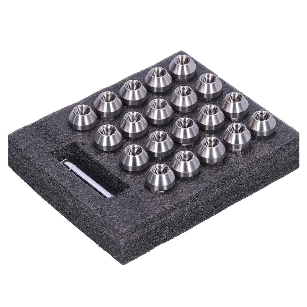 12?Комплект из 20 гаек с головками из нержавеющей стали 304 с термообработкой, высокая прочность, универсальный