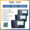 1DIN android13 360 Panorama Car Radio 7/9/10 дюймов Universal Host Players Topway T5 T100 TS18 TS10 для lada hyundai Suzuki Ford